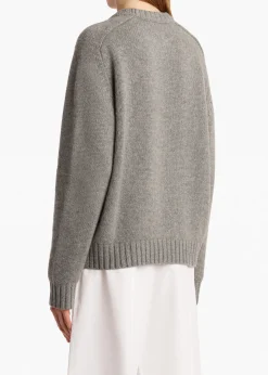 Mae Sweater in Warm Grey