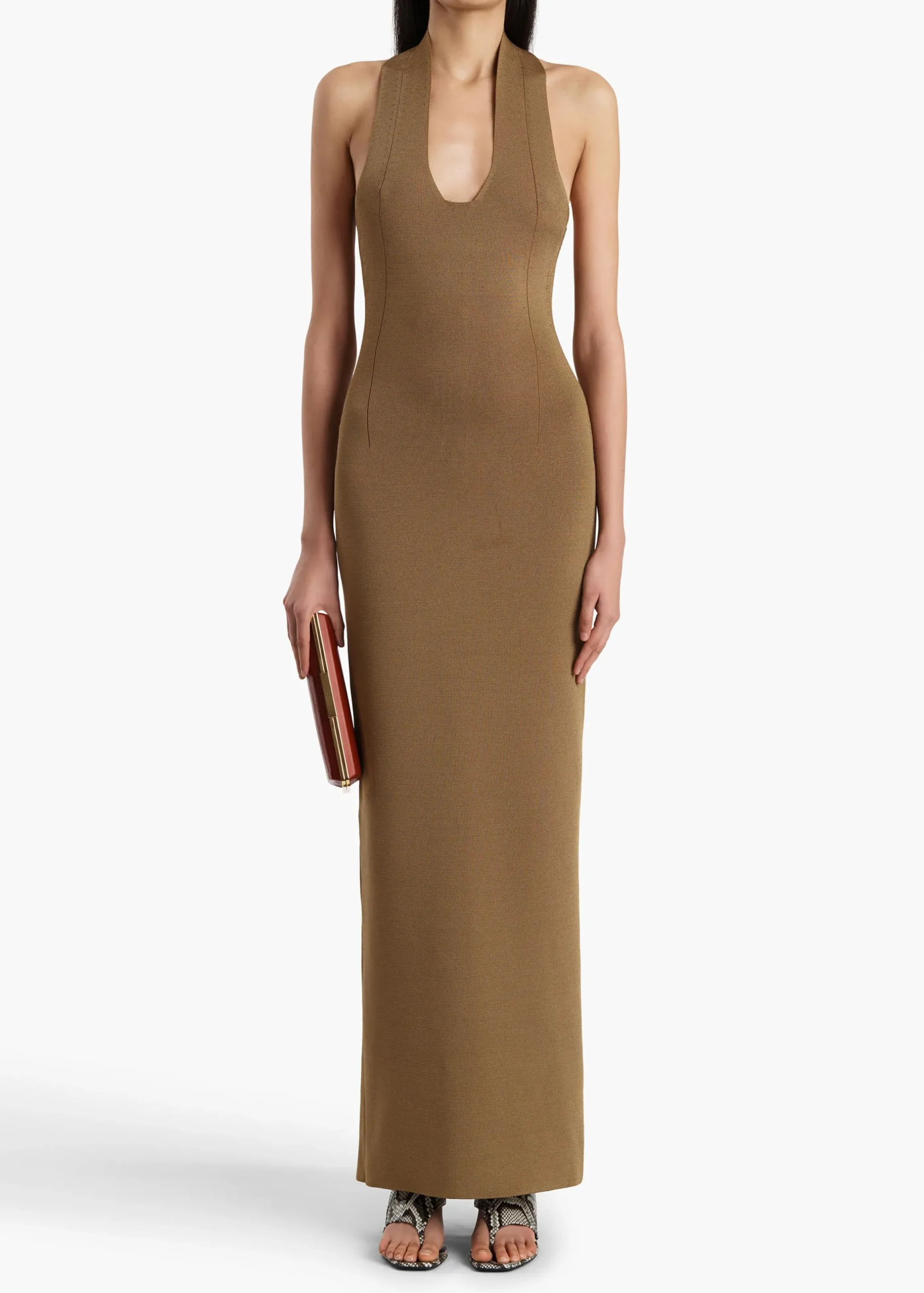 Mahi Dress in Carob