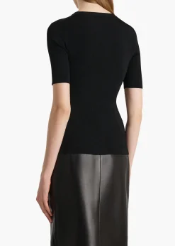 Maj Top in Black