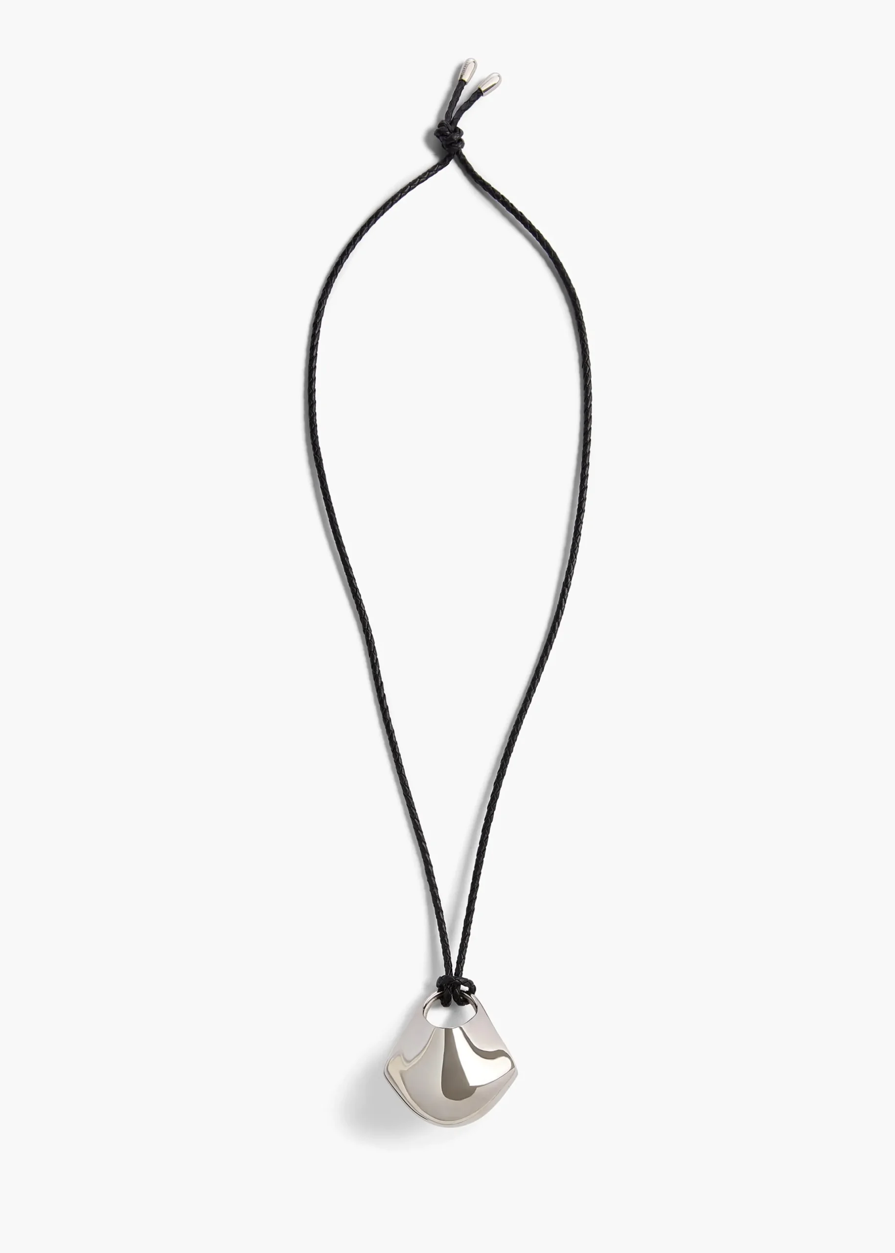 Medium Lotus Pendant in Silver