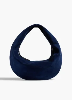Medium Olivia Hobo in Midnight Suede