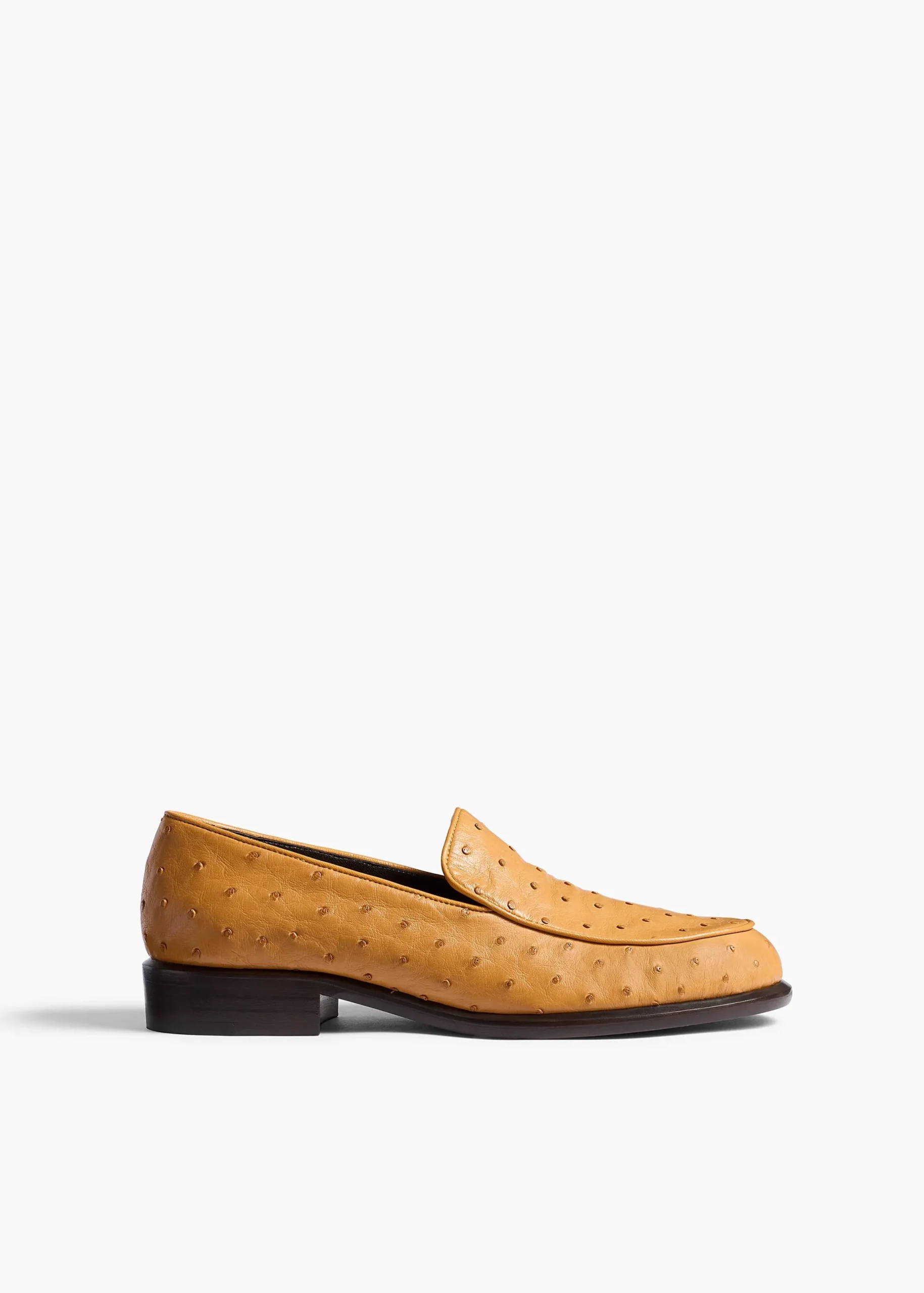 Miles Loafer in Chestnut Ostrich