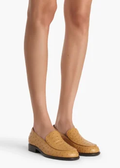 Miles Loafer in Chestnut Ostrich