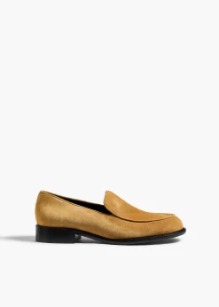 Miles Loafer in Goldenrod Suede