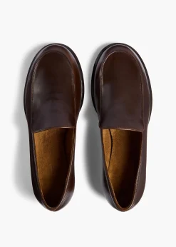 Miles Loafer in Vintage Brown Leather