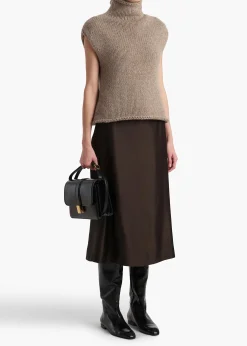 Nania Skirt in Bark