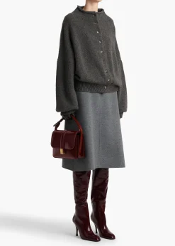 Nania Skirt in Grey Melange