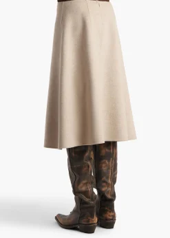 Nania Skirt in Oatmeal
