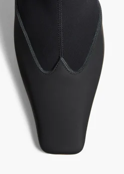 Nevada Stretch Low Boot in Black Nylon
