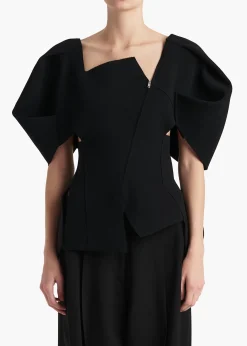 Quan Top in Black