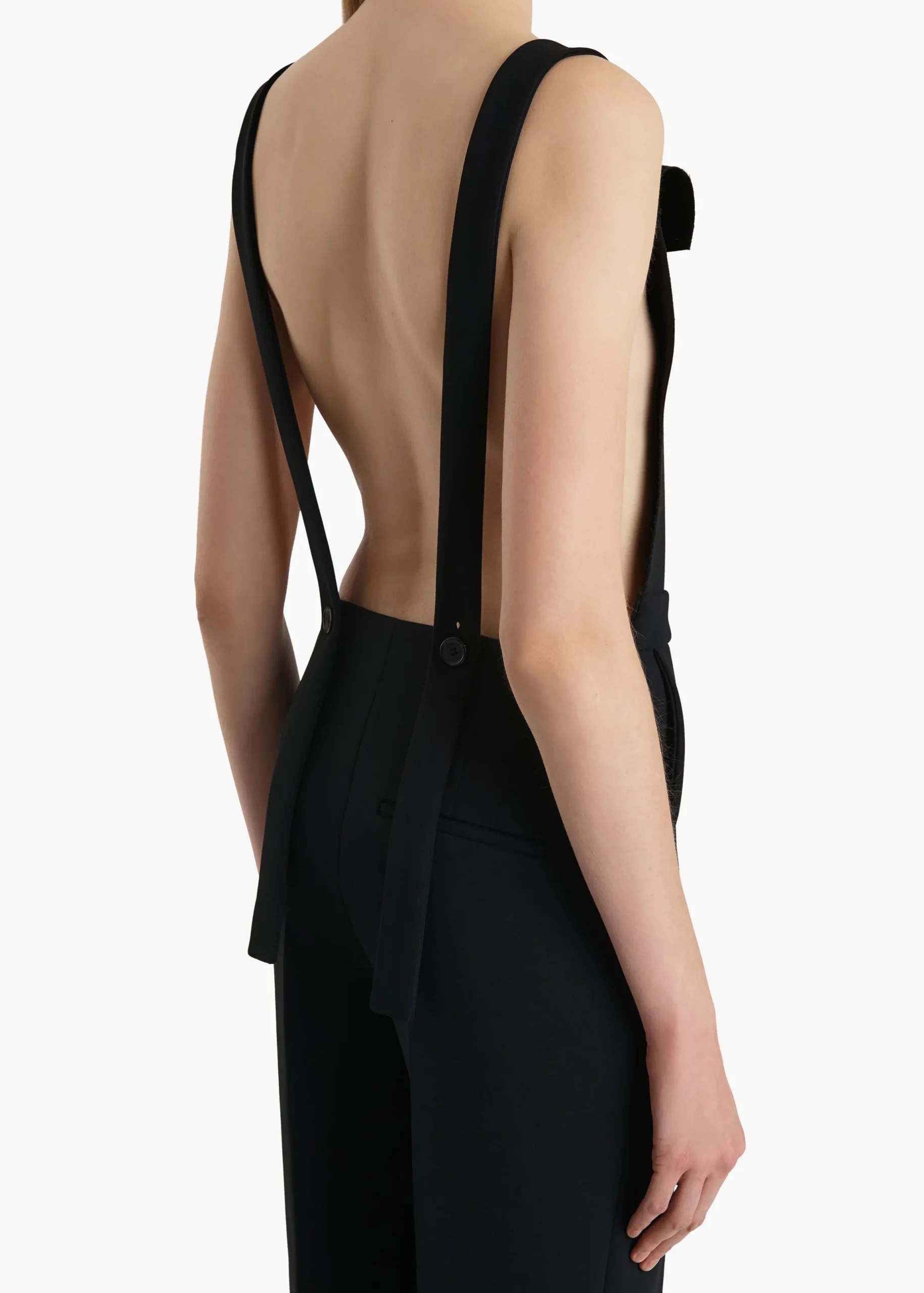 Rae Dungaree in Black
