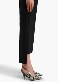 Rae Pant in Black Crepe