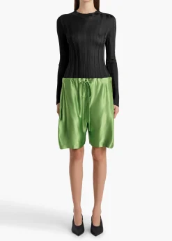 Rohe Short in Absinthe