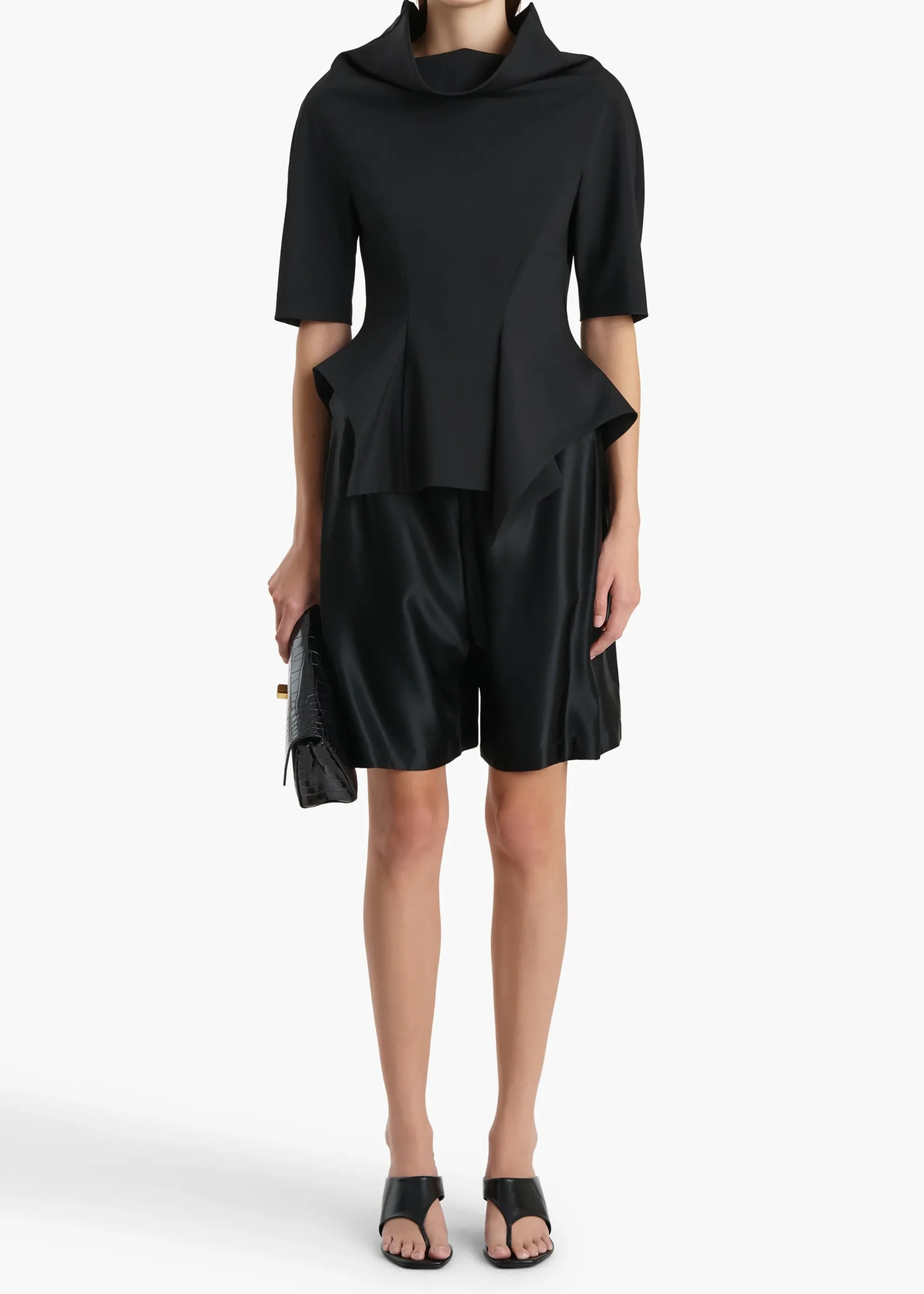 Rohe Short in Black