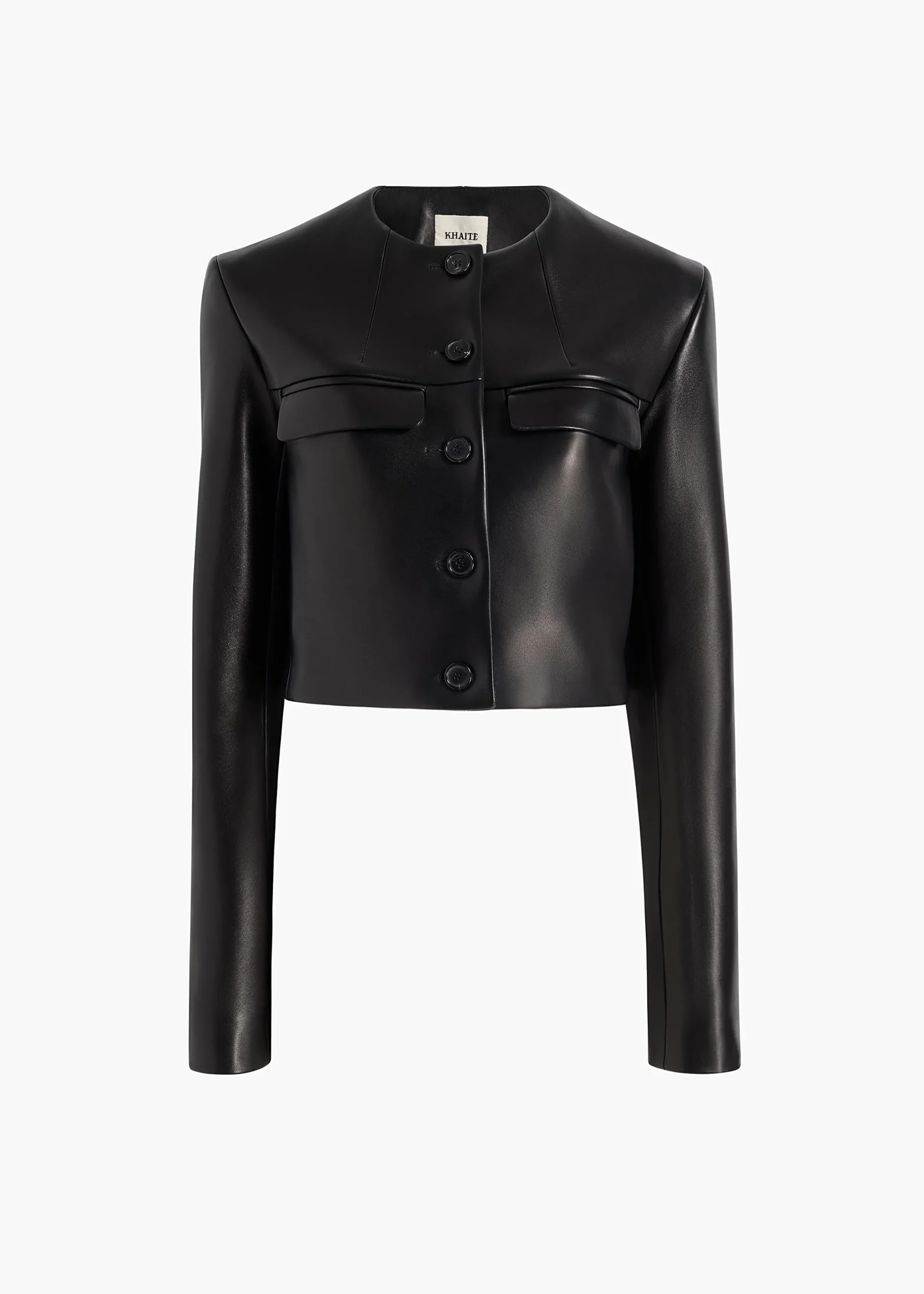 Roto Jacket in Black Leather