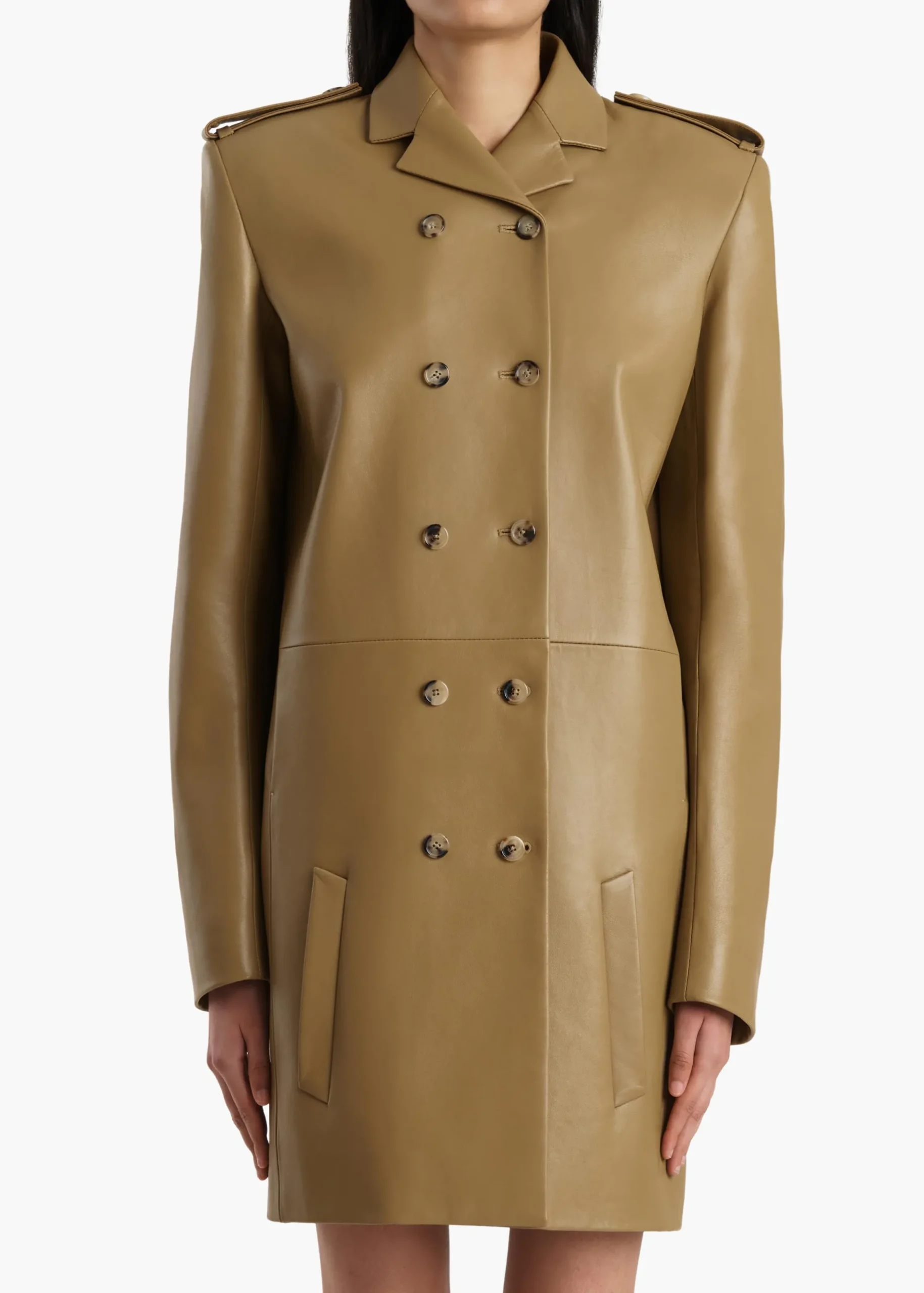 Sadra Coat in Golden Ochre