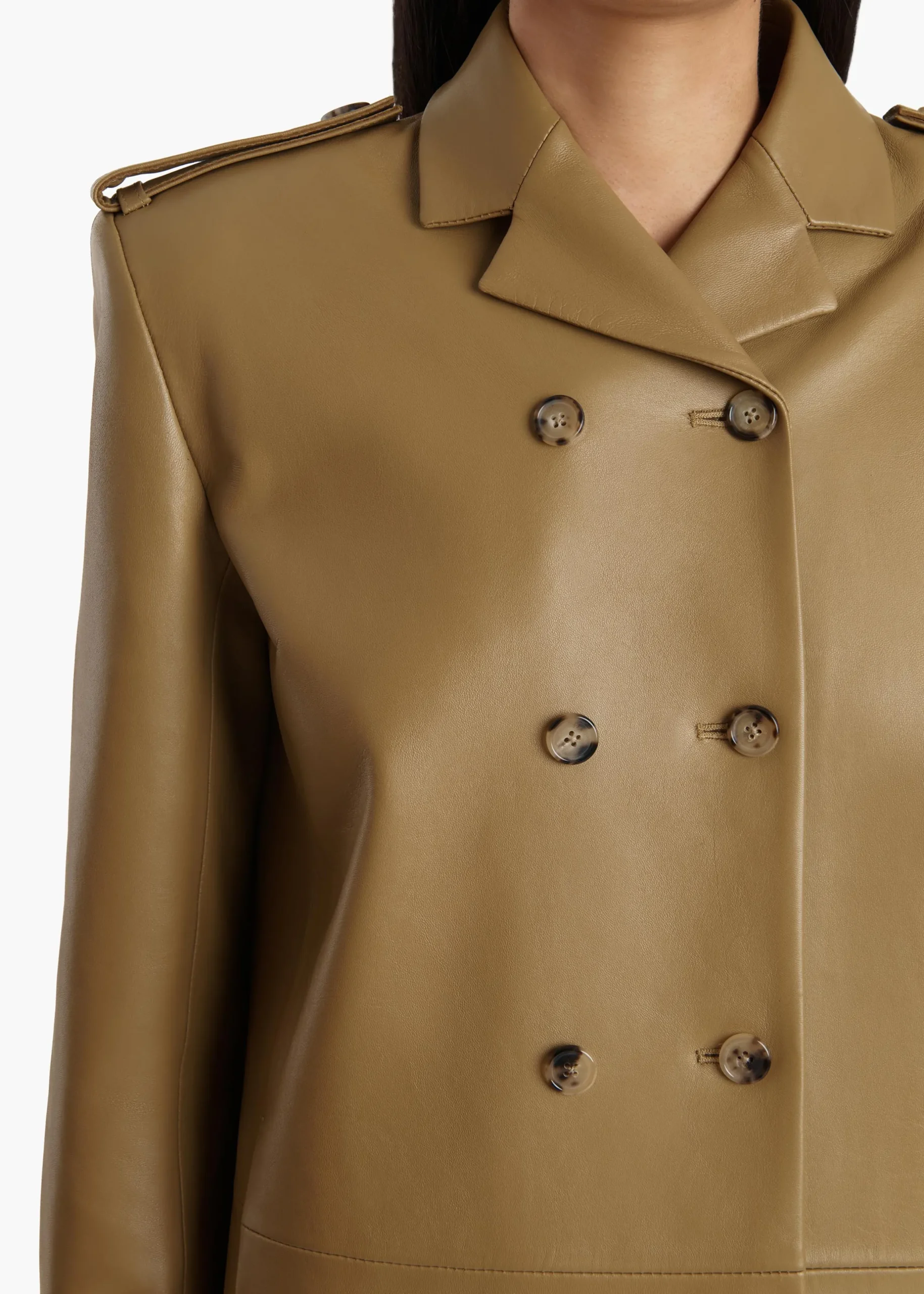 Sadra Coat in Golden Ochre