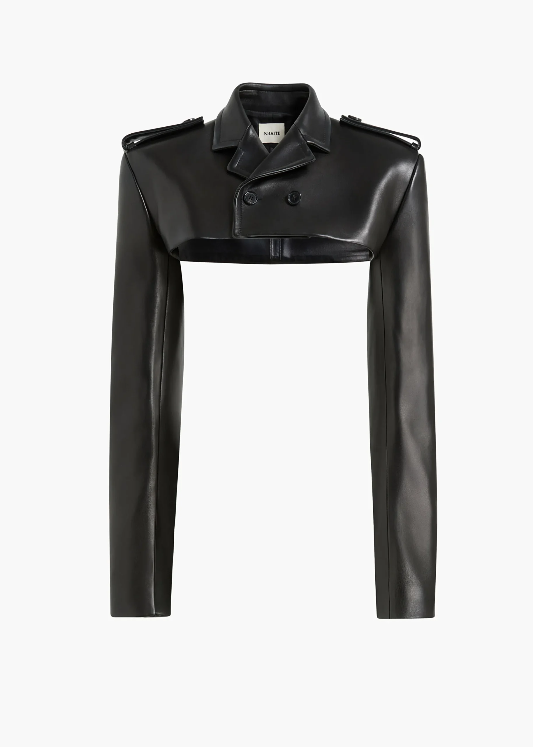 Sadran Jacket in Black Leather