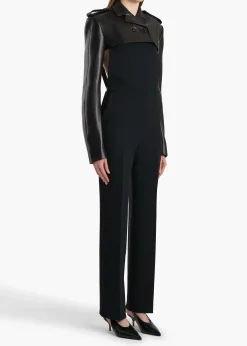Sadran Jacket in Black Leather