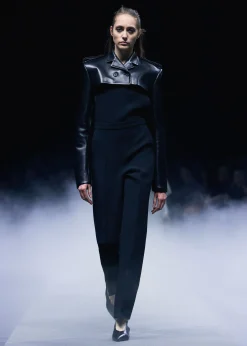Sadran Jacket in Black Leather