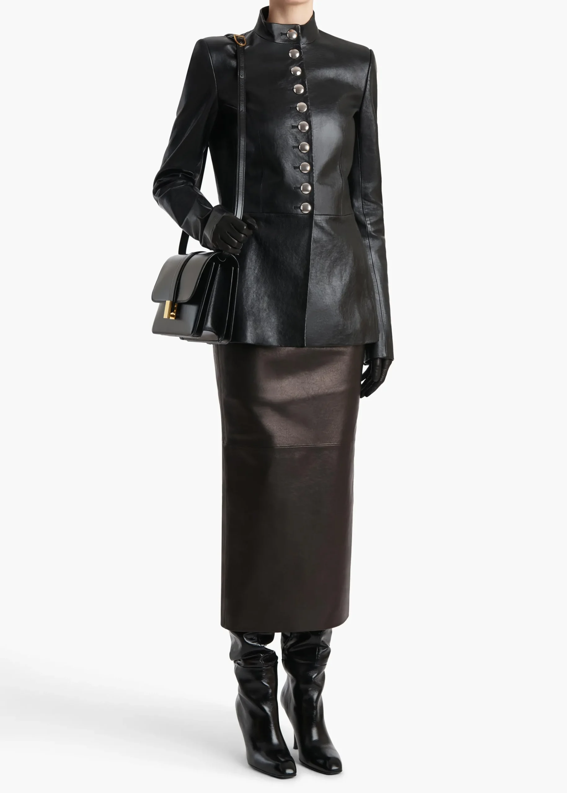 Samuel Jacket in Black Leather