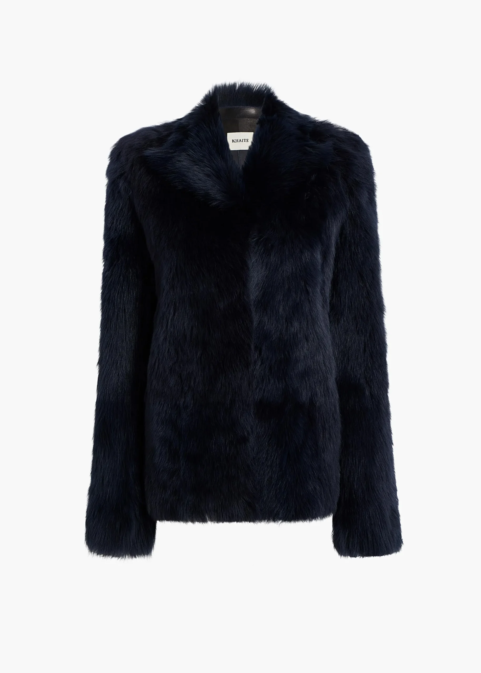 Saraphina Jacket in Dark Navy Shearling