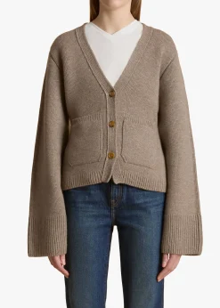 Scarlet Cardigan in Barley