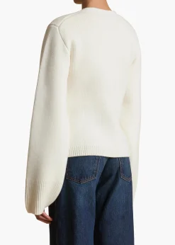 Scarlet Cardigan in Glaze