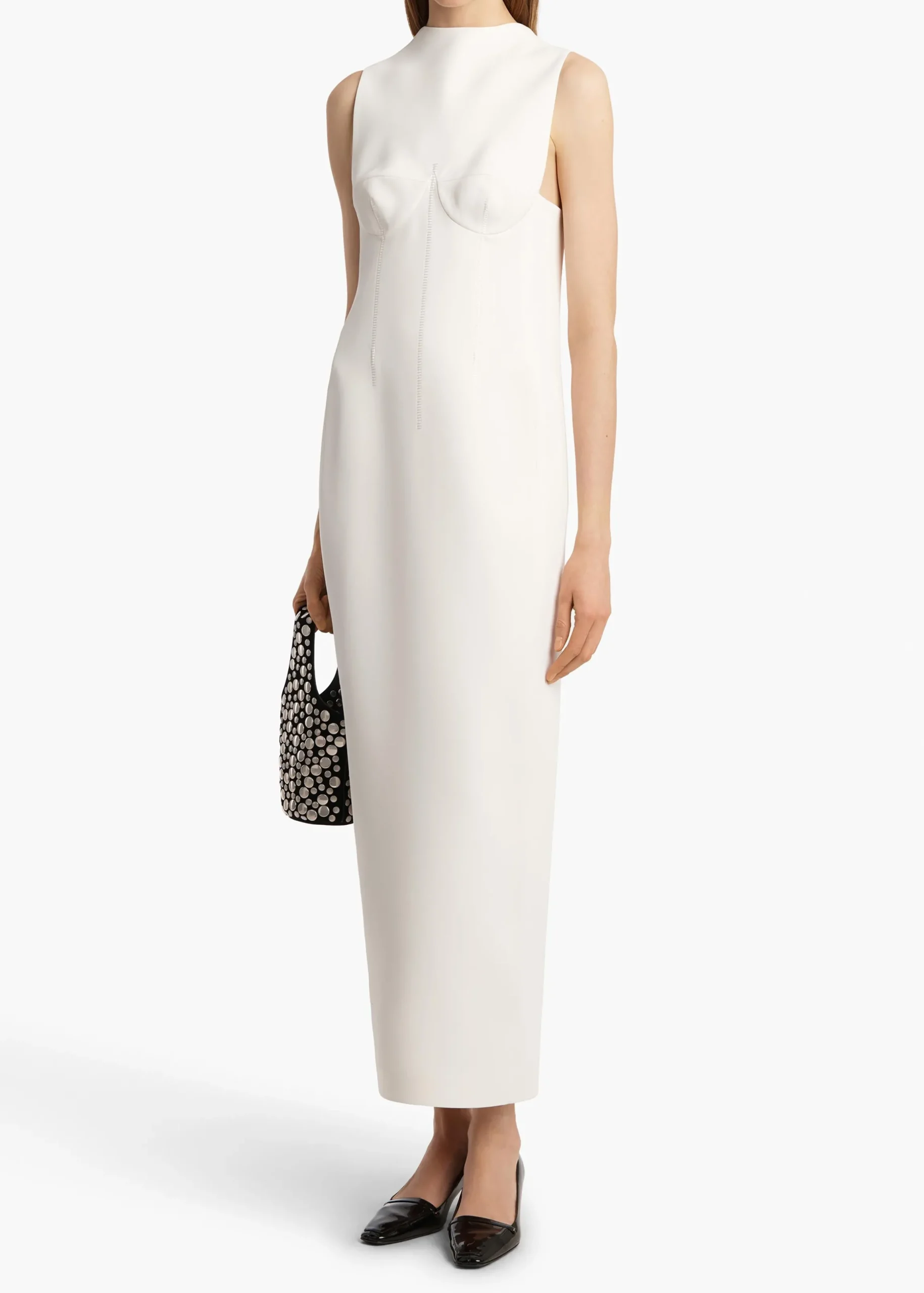 Shoshanna Dress in Chalk