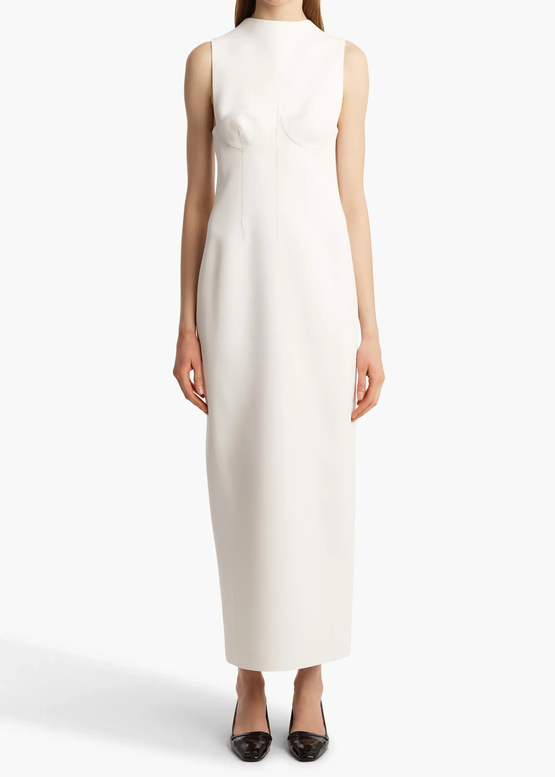 Shoshanna Dress in Chalk