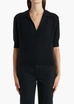 Shrunken Jo Sweater in Black