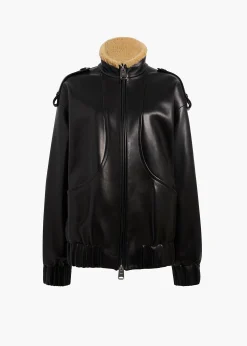 Sigi Jacket in Black Leather
