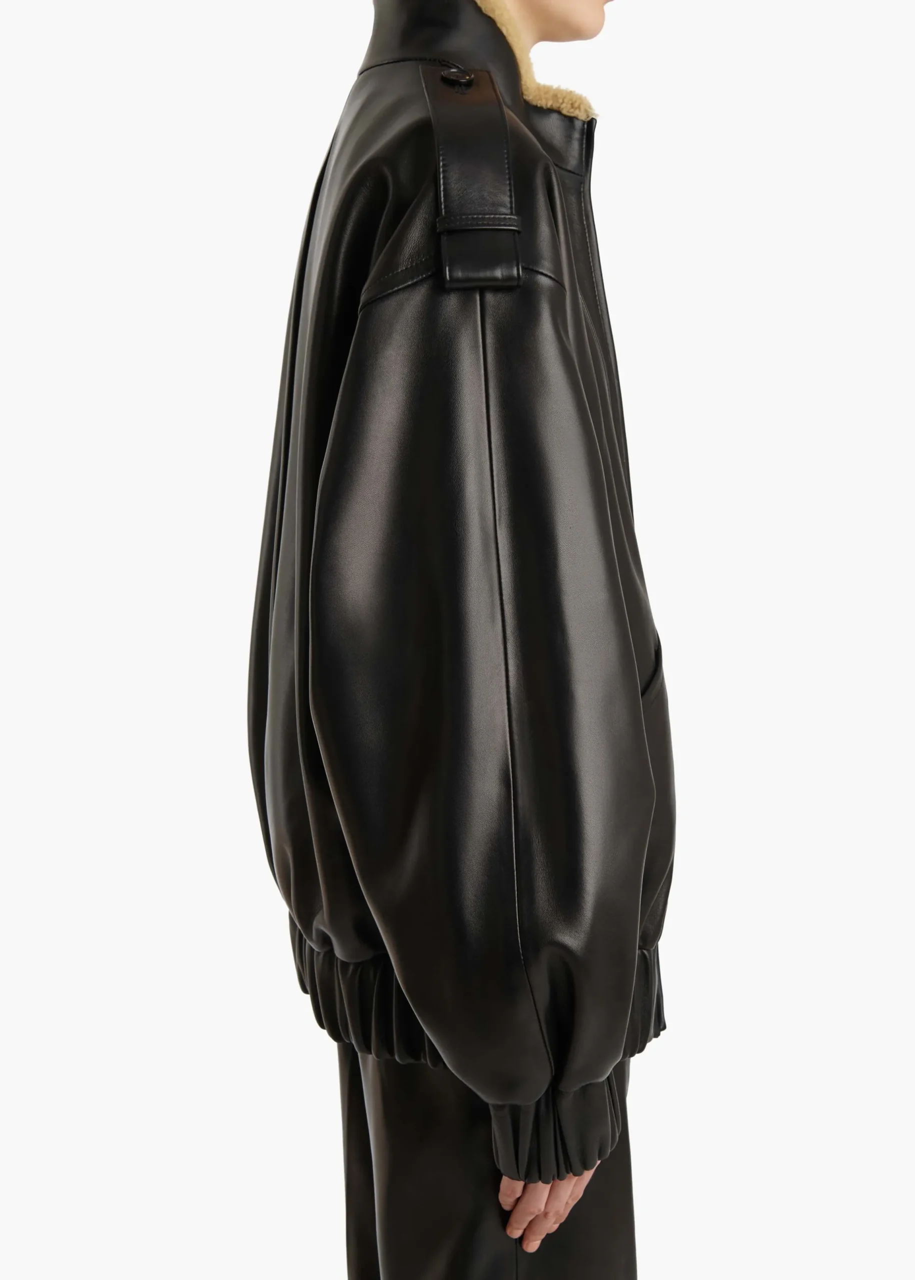 Sigi Jacket in Black Leather