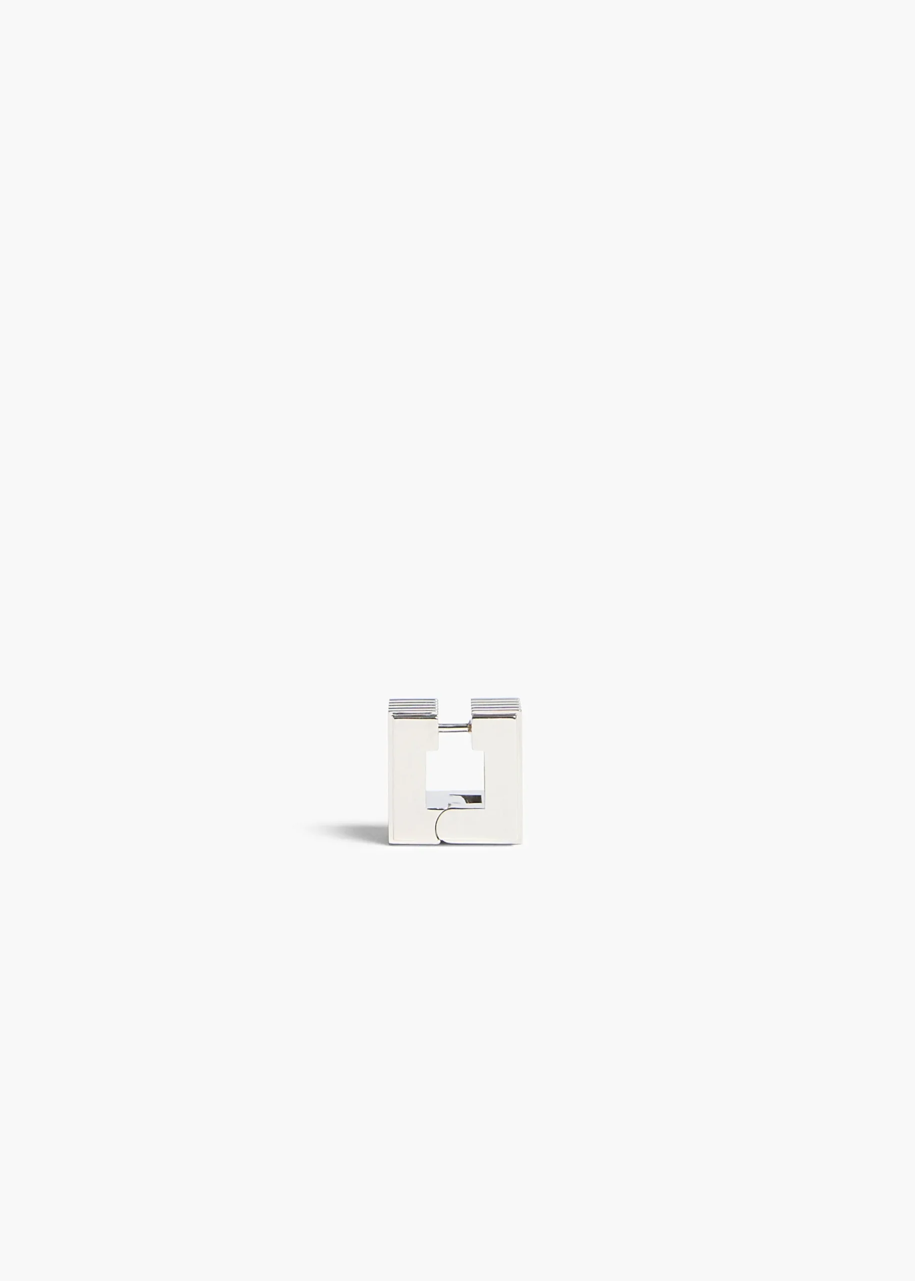 Small Empire Earrings in Silver