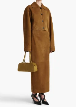 Sue Jacket in Toffee Suede