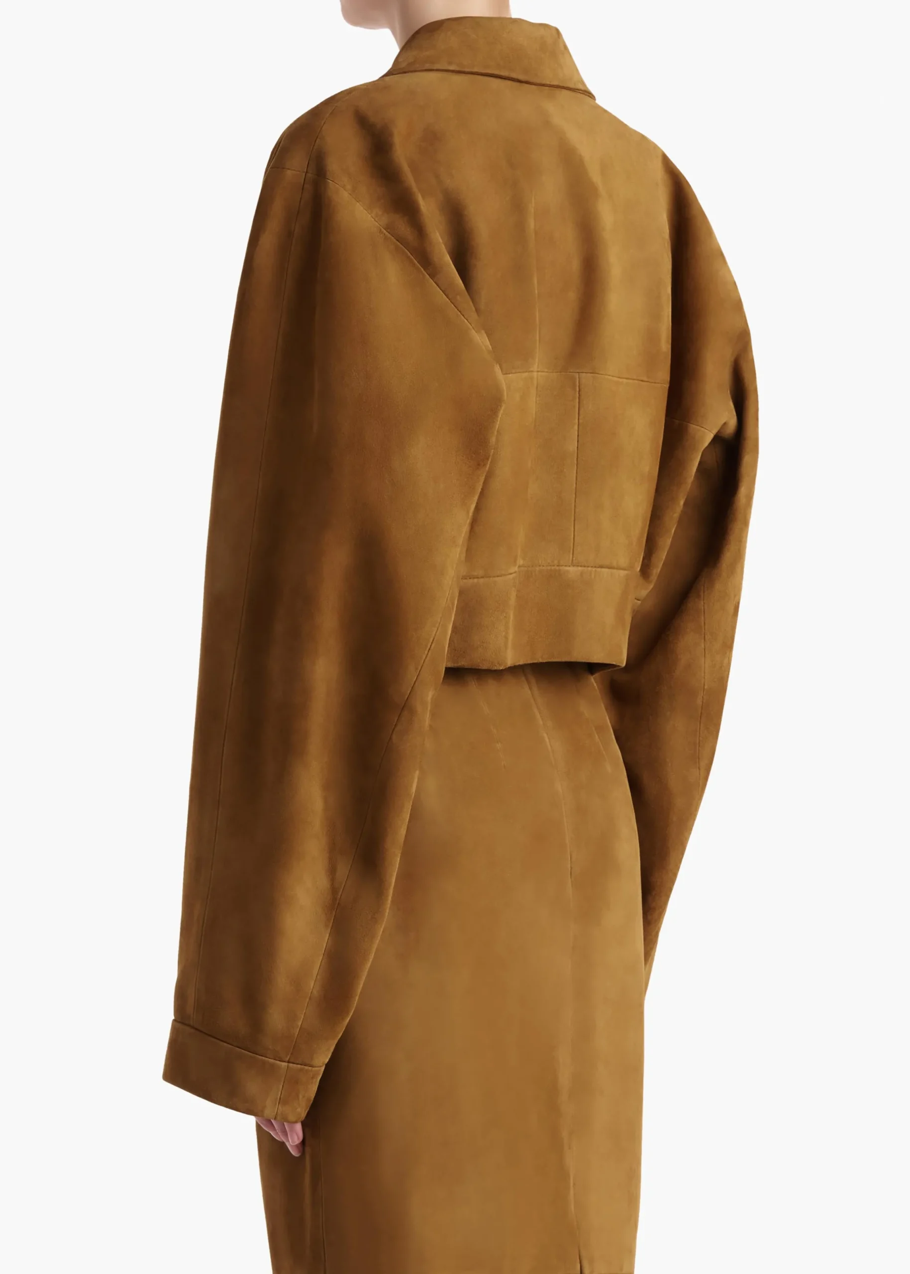 Sue Jacket in Toffee Suede