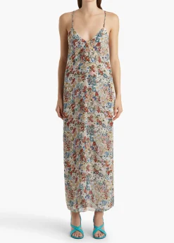 Taja Dress in Cream Multi