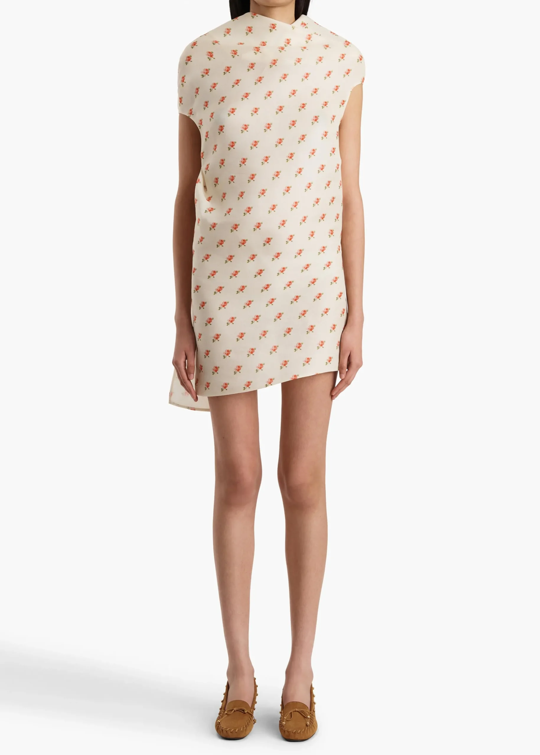 Tatia Dress in Ditsy Rose Print