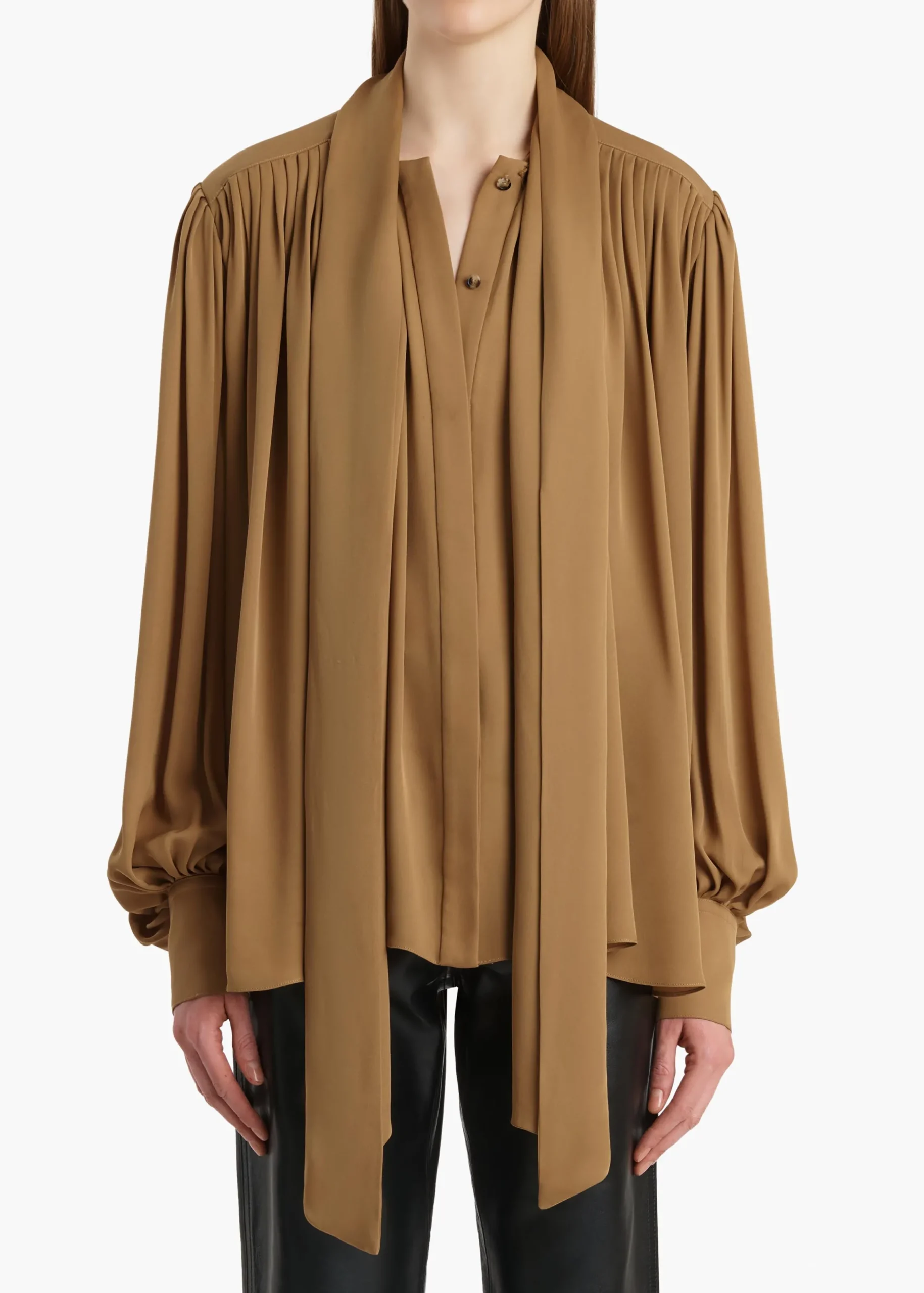 Vali Top in Golden Ochre