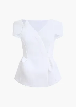 Verone Top in Chalk