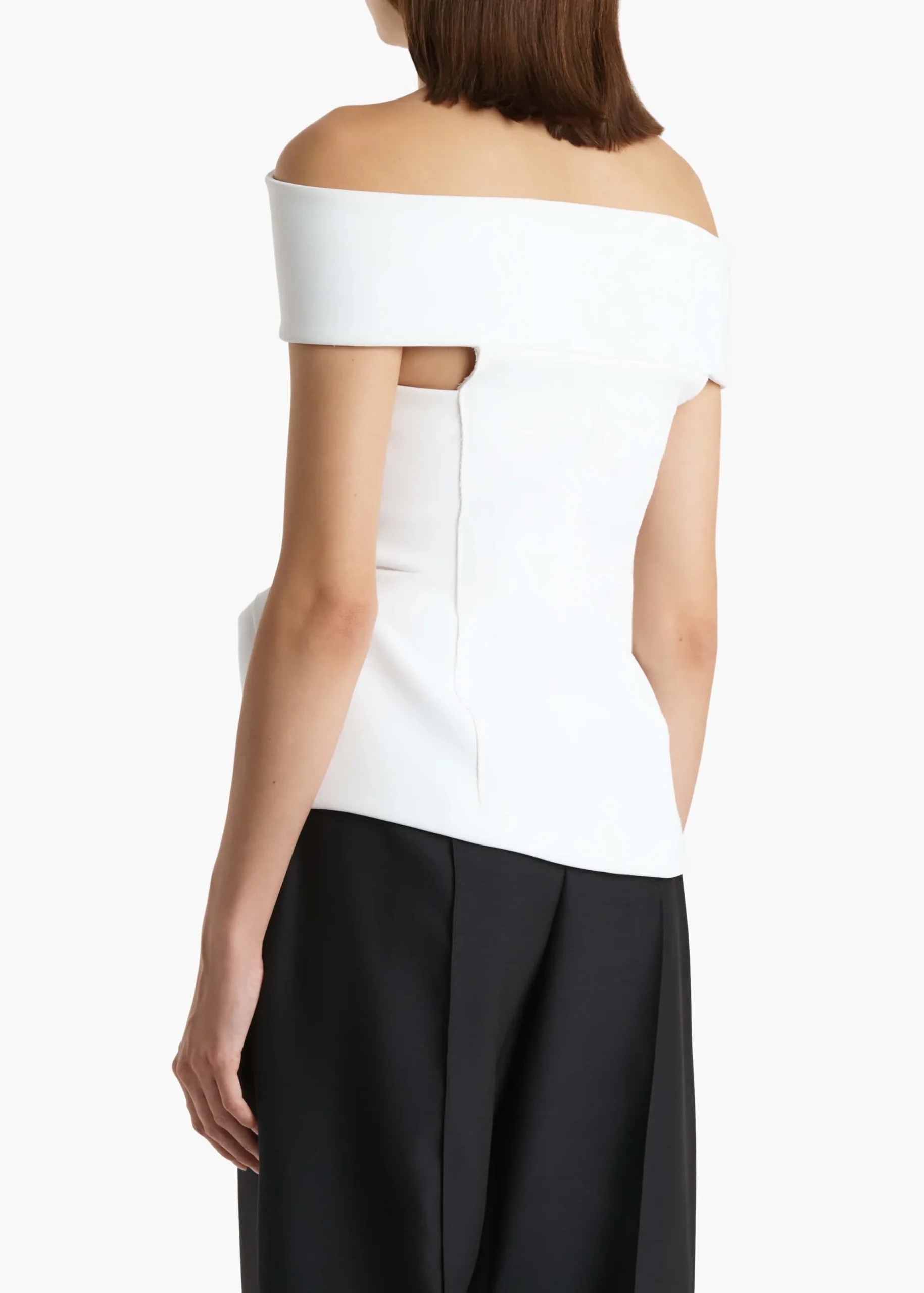 Verone Top in Chalk