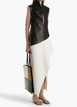 Von Top in Black Leather