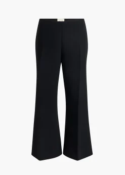 Walter Pant in Black Crepe